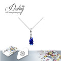 Destin bijoux cristal de Swarovski couleur cristal pendentif & collier